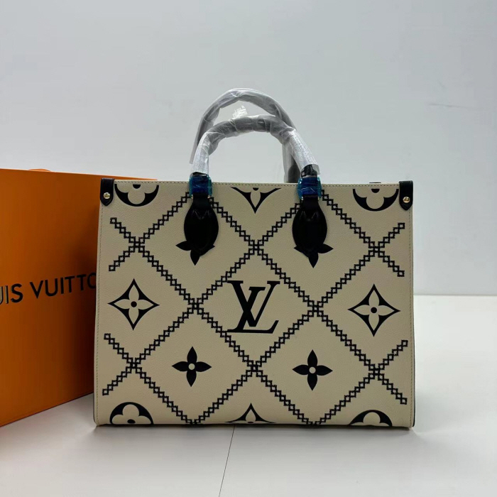 [해외배송]LOUIS VUITTON 루이비통 말타쥬 스티칭 온더고 MM M46015 실사