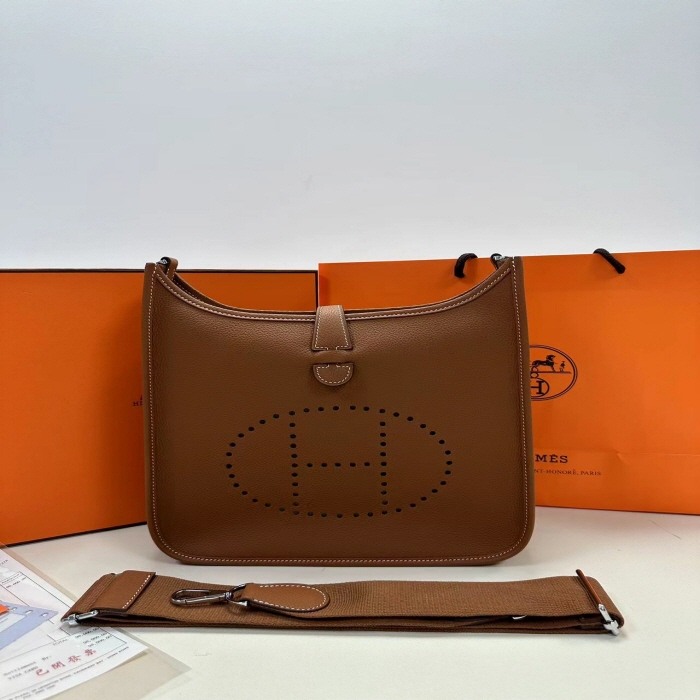 Hermes Evelyne Togo Leather Mini Shoulder Bag