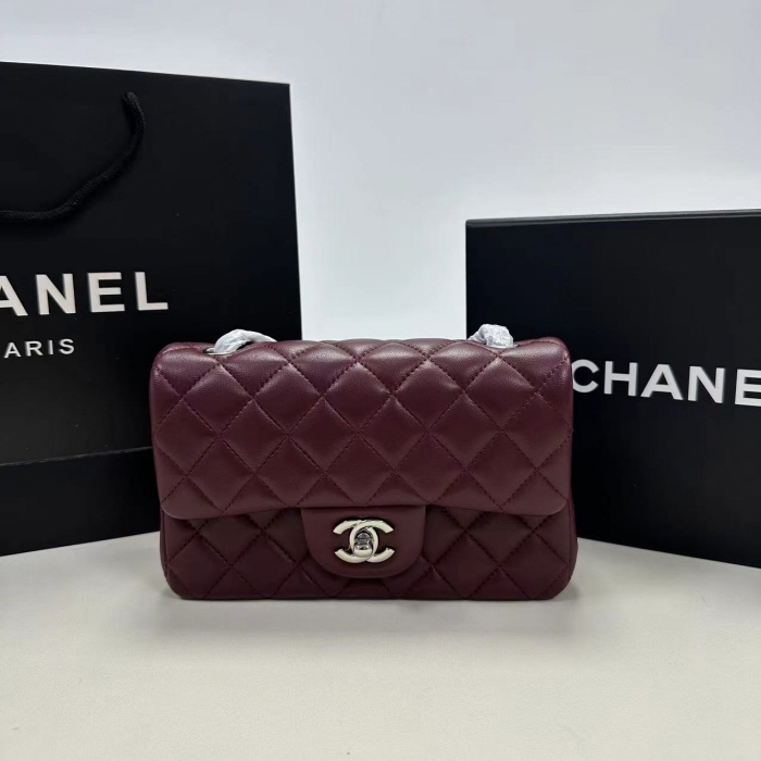 Chanel Women Chain Leather Shoulder Bag