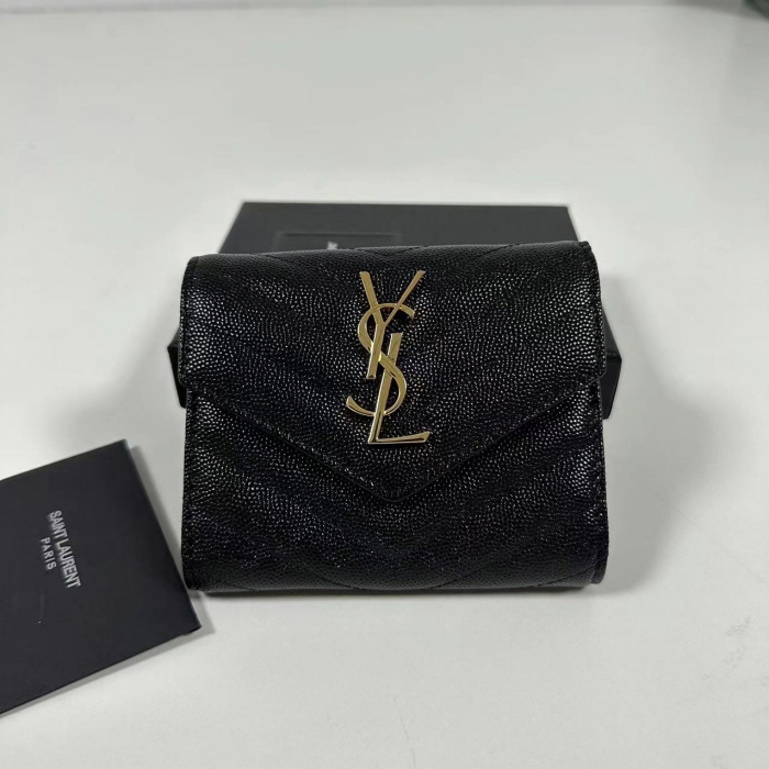 Saint Laurent 생로랑 3단 지갑 Y10891-1신상 실사