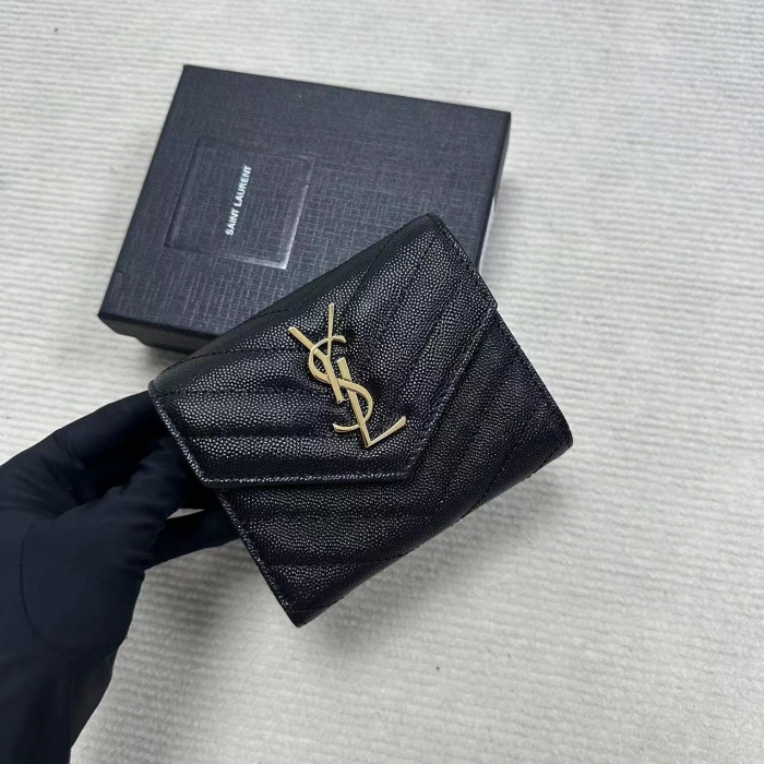 Saint Laurent 생로랑 3단 지갑 Y10891-1신상 실사