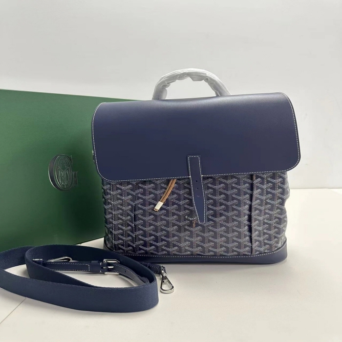 [GOYARD]고야드 알핀 백팩 네이비컬러 실사