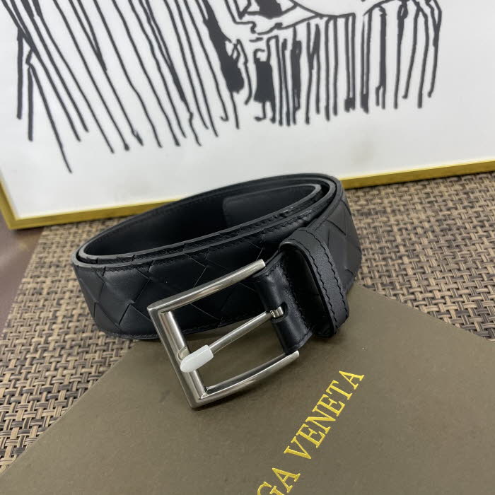 Bottega Veneta 2021 Men's Leather Belt - 보테가베네타 2021 남성용 레더 …