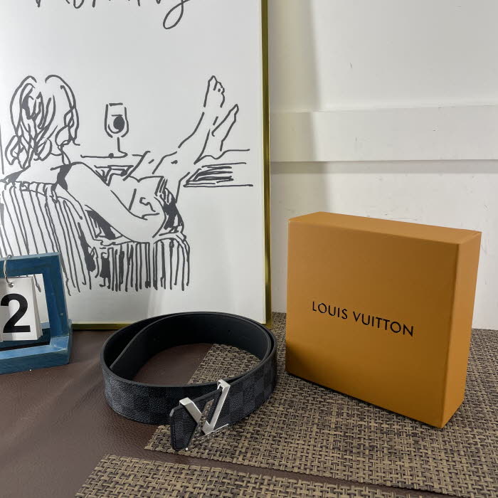 [매장판]Louis Vuitton 2021 Men's Leather Belt