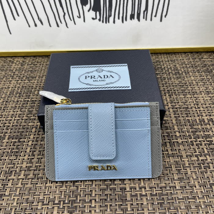 Prada 2020 Saffiano Ladies Card Purse