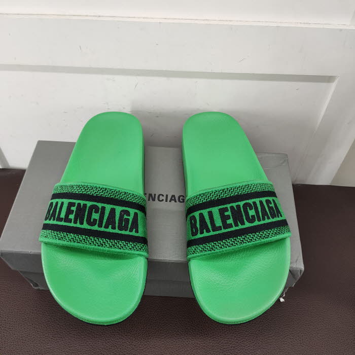 Balenciaga 2019 Mm/Wm Logo Leather Slipper - 발렌시아가 남/여 로고 레더…