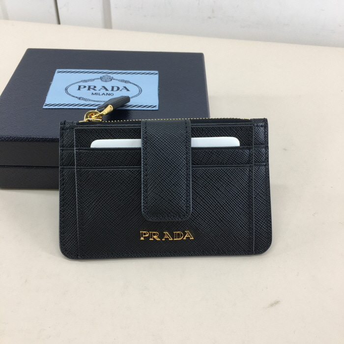 Prada 프라다 사피아노 Saffiano Ladies Card Purse