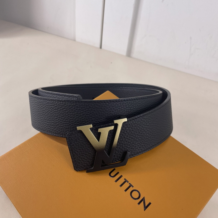 LOUIS VUITTON 루이비통 남성용 벨트 38MM L48080 30인치 엘로우 컬러 실사